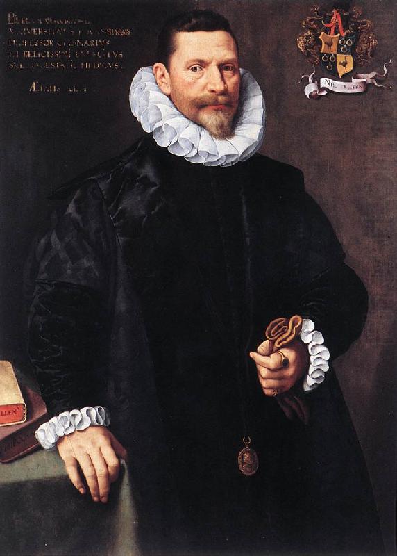 Portrait of Petrus Ricardus zg, POURBUS, Frans the Younger